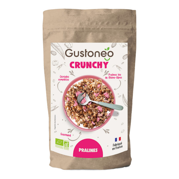 Crunchy Bio Aux Pralines Gustoneo Boutique Produits Bio